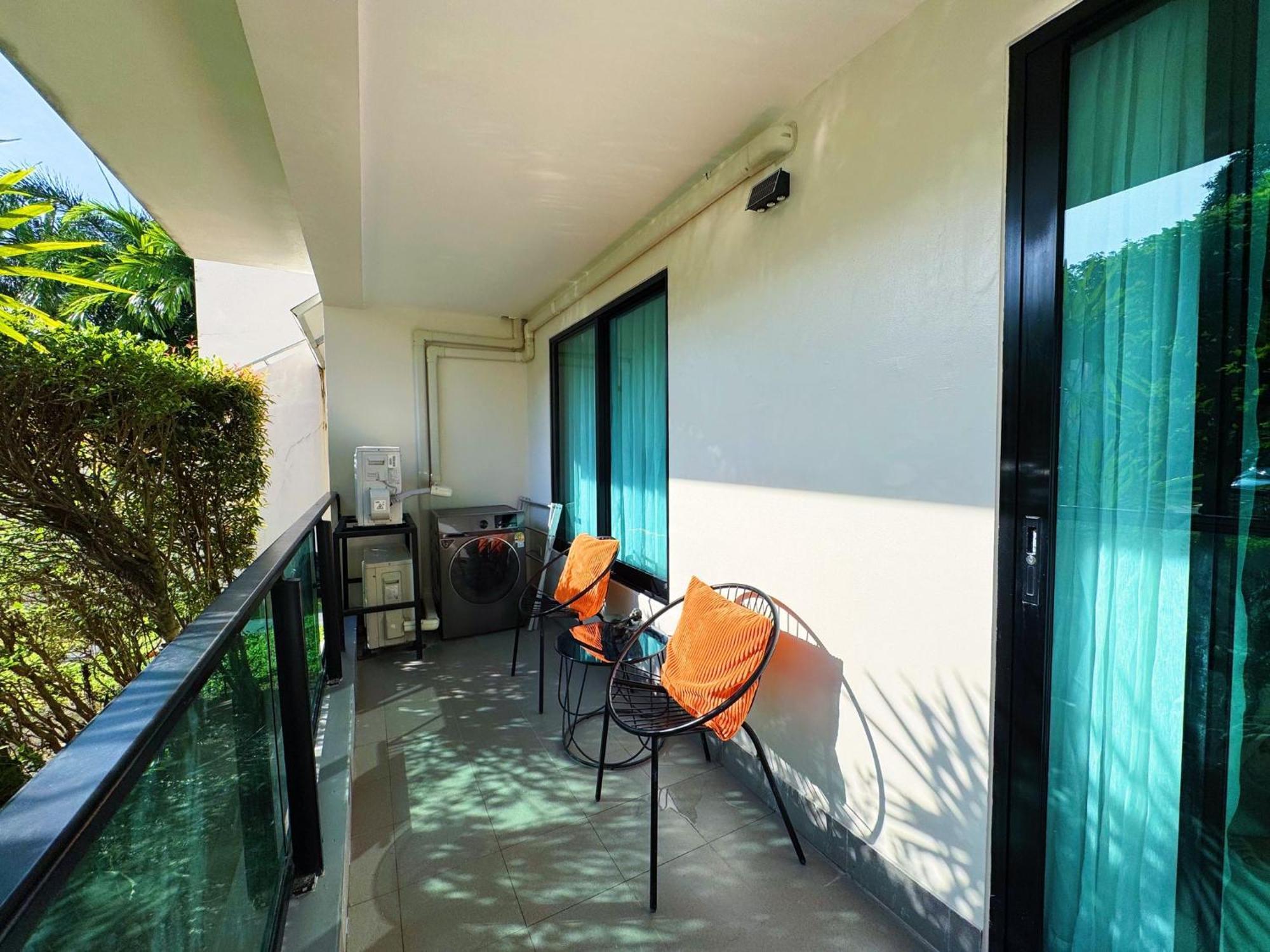 Green Home 1Br Terrace, Pool, Gym Near Nice Beach Nai Yang Beach Exteriör bild